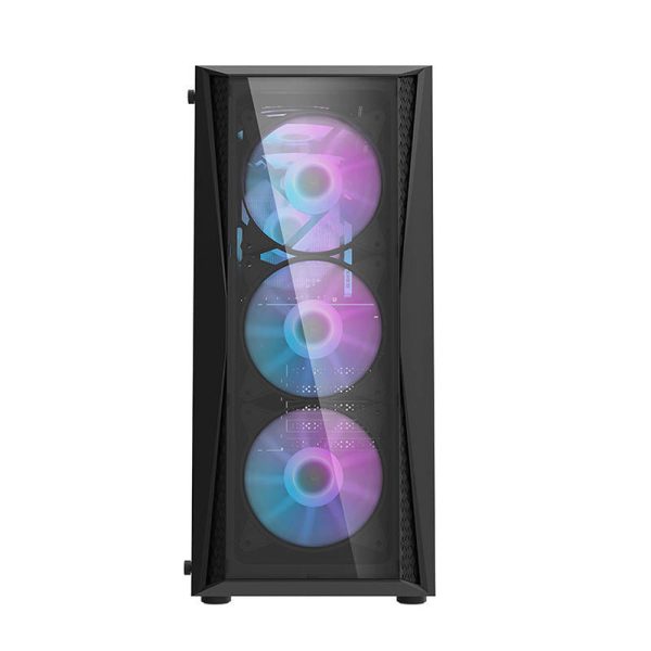 Darkflash DK352 Plus Computer Case with 4 Fans (Black)