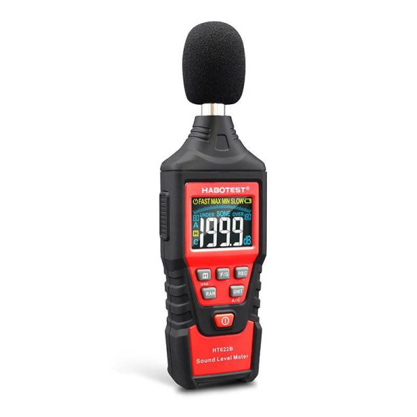 Digital decibel meter Habotest HT622B USB A/C