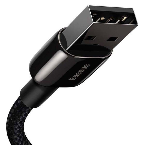 Baseus Tungsten Gold Cable USB to iP 2.4A 2m (black)