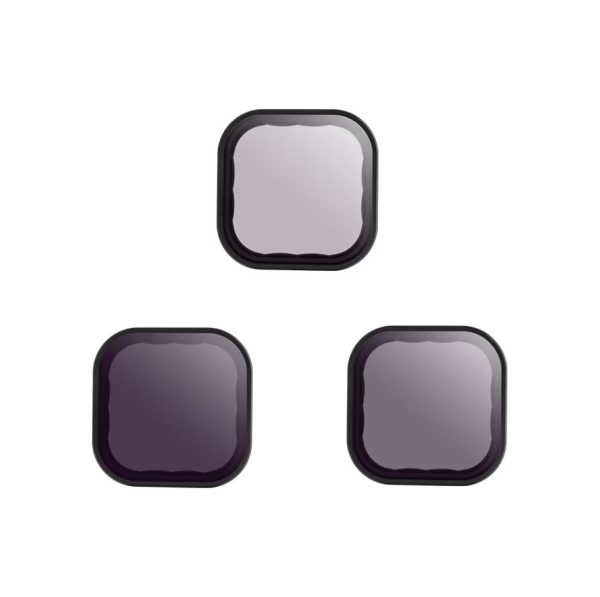 Lens filter set ND 8/16/32 Telesin for GoPro Hero 9 / Hero 10 / Hero 11 / Hero 12 (GP-FLT-902)