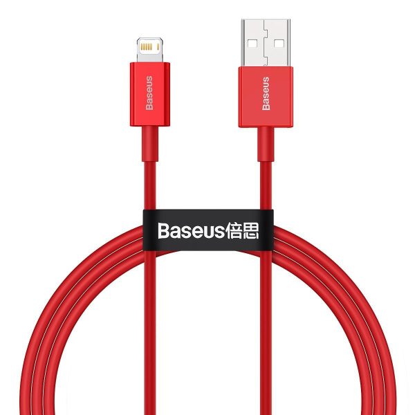 Baseus Superior Series Cable USB to iP 2.4A 1m (red)