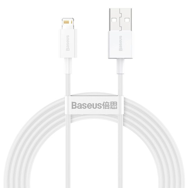 Baseus Superior Series Cable USB to iP 2.4A 2m (white)