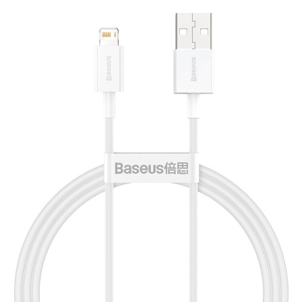 Baseus Superior Series Cable USB to Lightning, 2.4A, 1m (white)