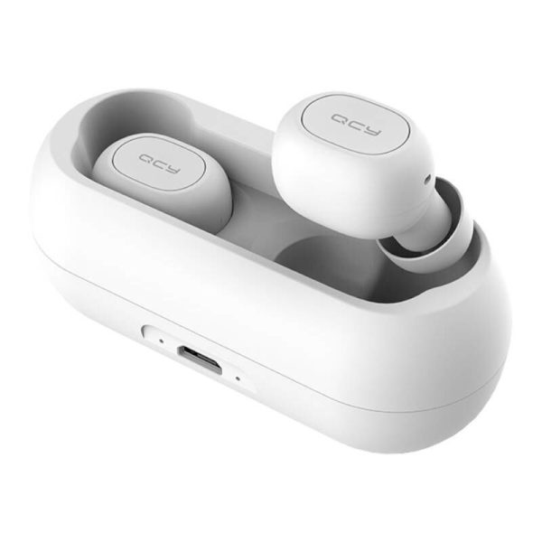 Wireless Earphones TWS QCY T1C Bluetooth V5.0 (white)