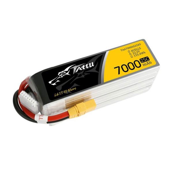 Battery Tattu 7000mAh 22,2V 25C 6S1P