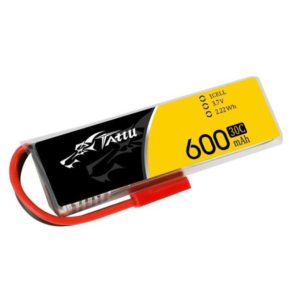 Battery Tattu 600mAh 3,7V 30C 1S1P JST