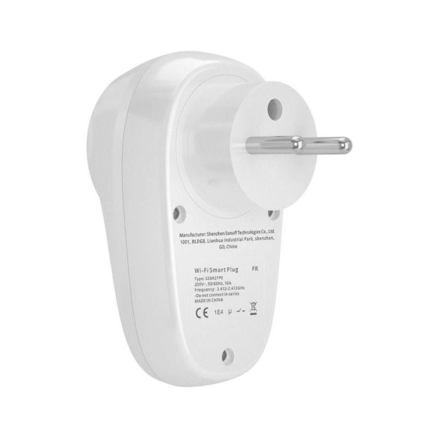 WiFi Smart Plug Sonoff S26R2TPE-FR (Type E)