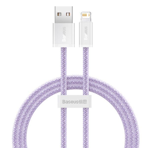 Baseus Dynamic cable USB to Lightning, 2.4A, 1m (purple)