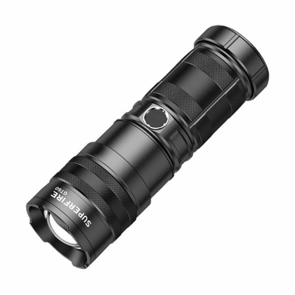 Flashlight Superfire GT60, 2600lm, USB-C