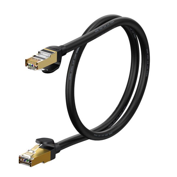 Baseus Ethernet RJ45, 10Gbps, 0.5m network cable (black)