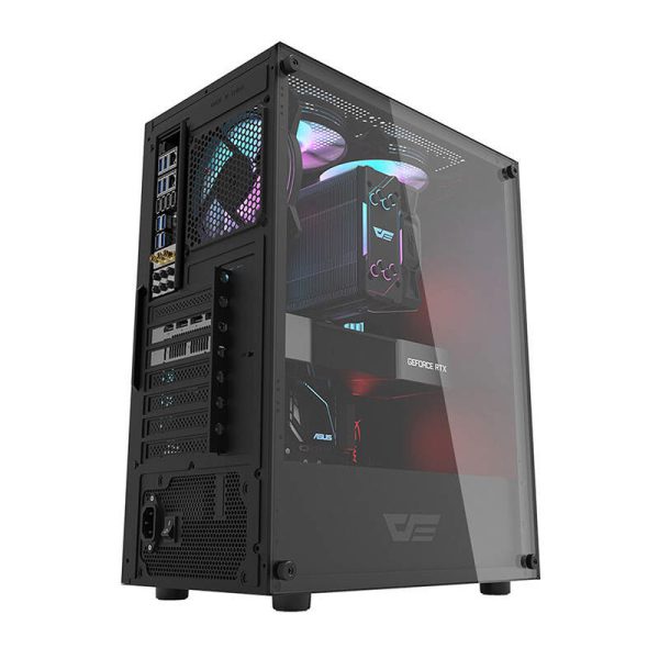 Computer case Darkflash DK100 (black)