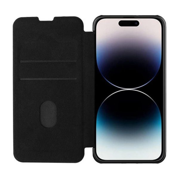 Case Nillkin Qin Pro Leather for iPhone 14 Pro (Black)