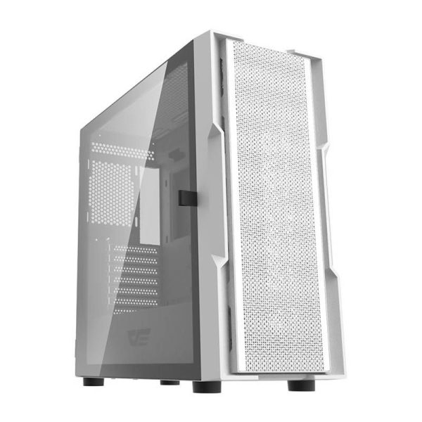 Computer case Darkflash DK431 + 4 fans (white)