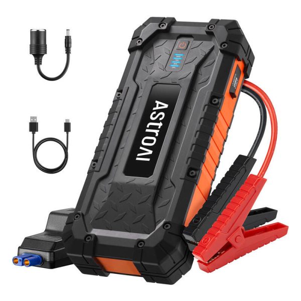 3 in 1: Jump starter + Power bank + SOS lights pea AstroAI S8 Ultra