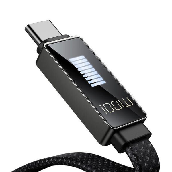 Cable Mcdodo CA-4980 USB to USB-C with display 1.2m (black)