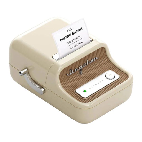 Portable Label Printer Niimbot B21 (Cream)