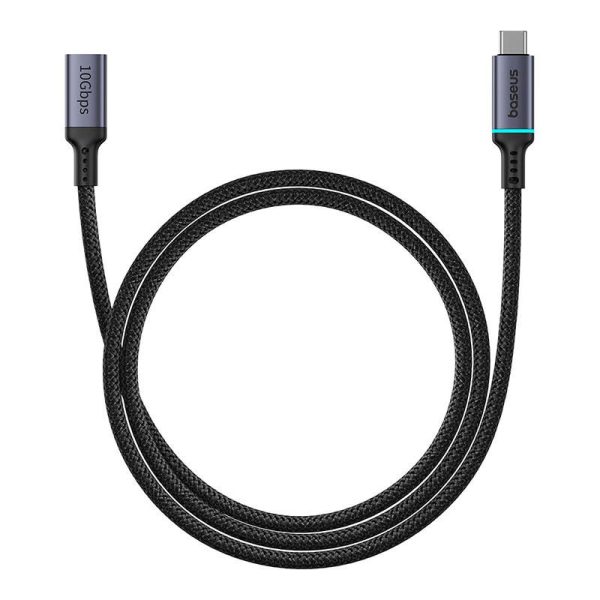 Baseus High Definition extension cable USB-C Male to Female 10Gbps, 1m (black)