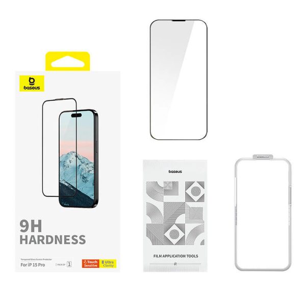 Diamond Tempered Glass Baseus 0.3mm for iPhone 15Pro