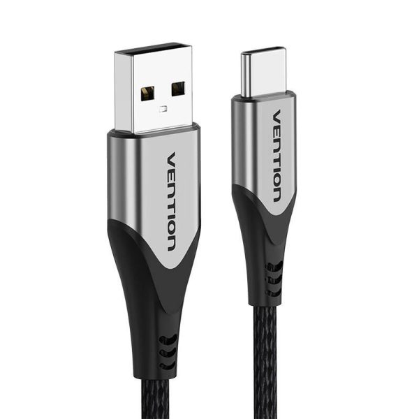 USB 2.0 A to USB-C Cable Vention CODHI 3A 3m Gray