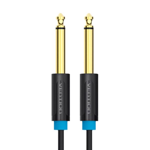 Audio Cable TS 6.35mm Vention BAABH 2m (black)