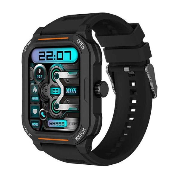 Smartwatch Blitzwolf BW-GTC3 (Black/Black Steel)