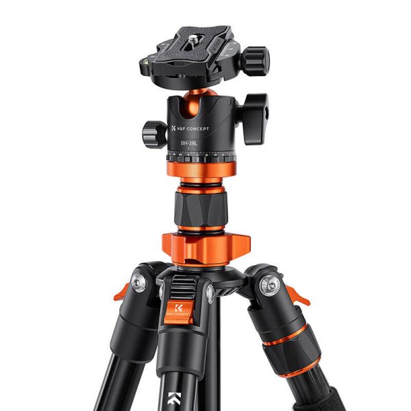 Tripod K&F Concept  K234A7+BH-28L+Universal Central axis