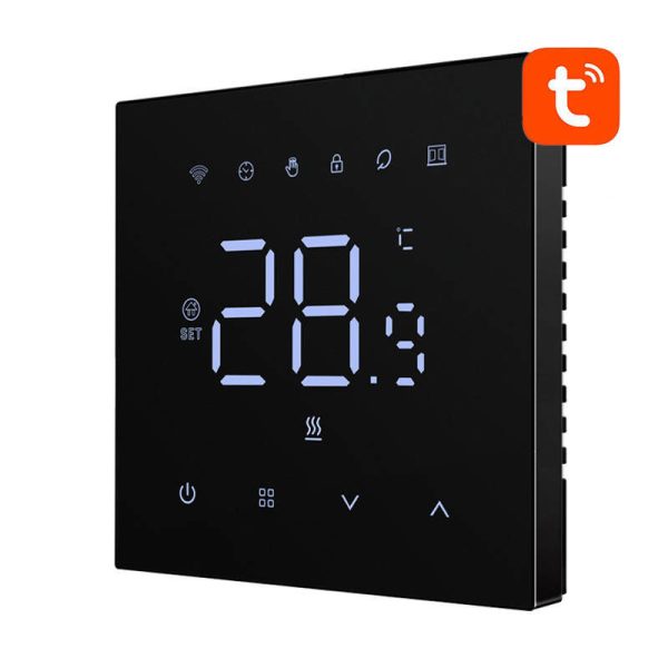 Smart thermostat Avatto WT410-16A-B electric heating 16A WiFi