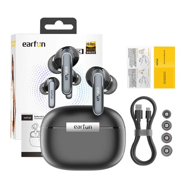 Earphones TWS EarFun Air2  (black)