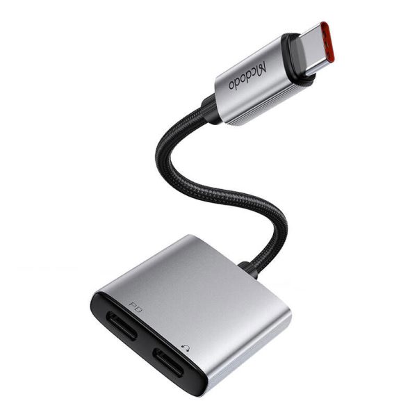 2in1 Audio Adapter Mcdodo CA-5570 2in1 USB-C to 2x USB-C