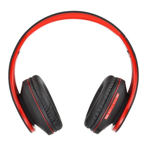 Wireless Headphones PowerLocus P2 (black-red)