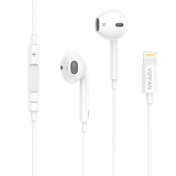 Wired in-ear headphones VFAN M13 (white)