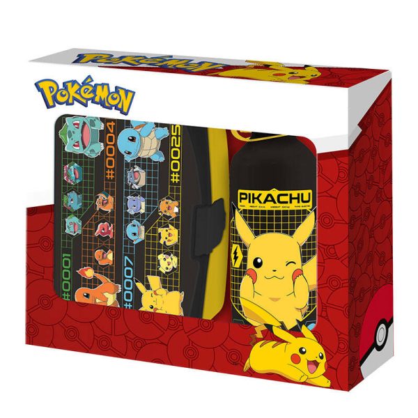 Lunch Box and Water Bottle Pokemon KiDS Licensing