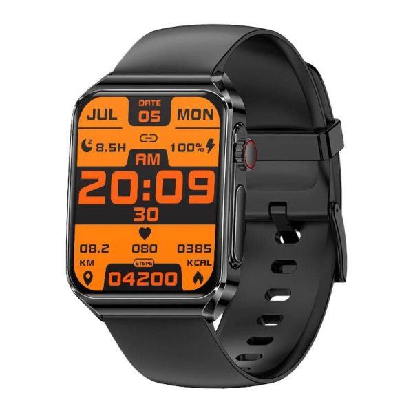 BlitzWolf BW-HL6 smartwatch (black silicone)