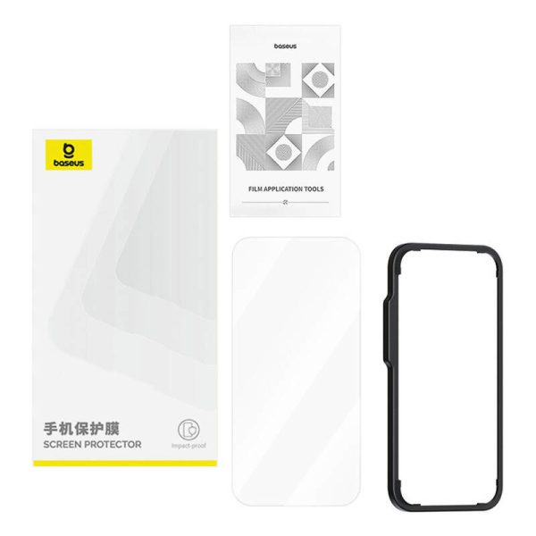 Baseus privacy tempered glass Superior HD for iP 11Pro Max/XS Max +cleaning kit and EasyStick