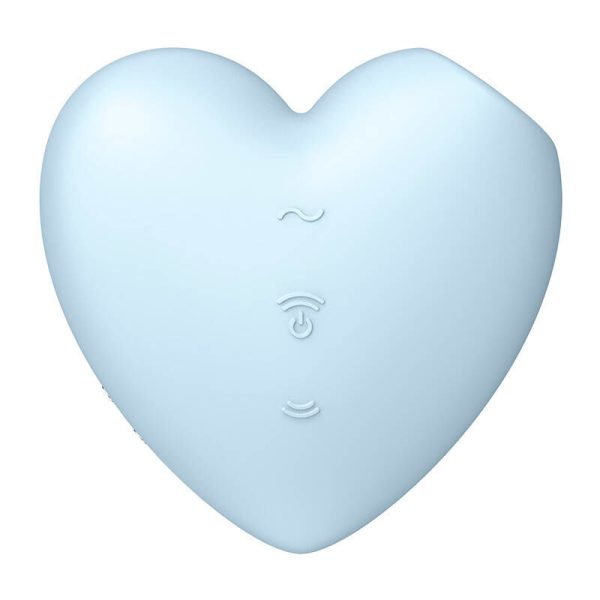 Clitoral massager Satisfyer Cutie Heart (blue)