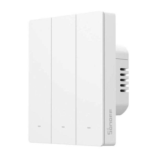 M5-3C-80W WiFi Matter smart wall switch (3-channel, for frame)