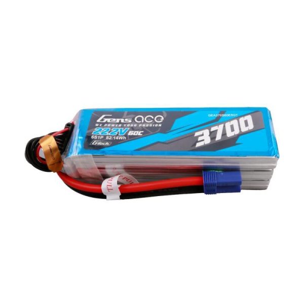 Gens ace G-Tech 3700mAh 22.2V 60C 6S1P Lipo Battery Pack