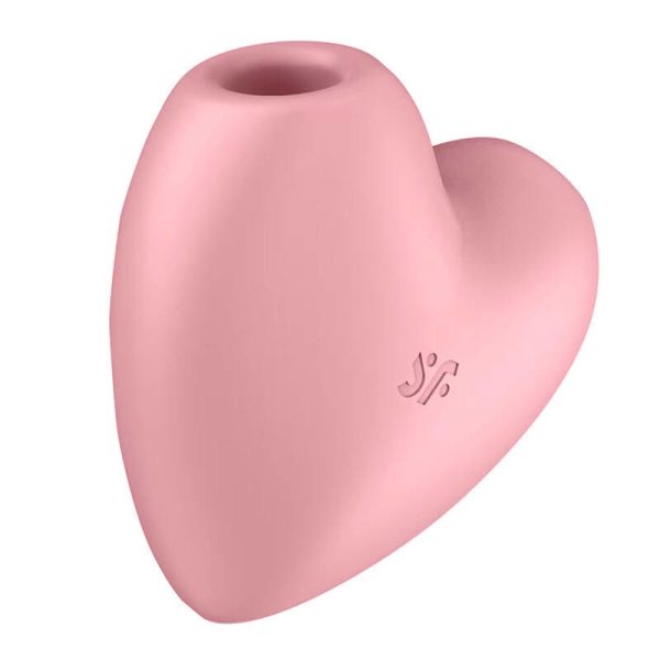 Clitoral massager Satisfyer Cutie Heart Light Red (pink)