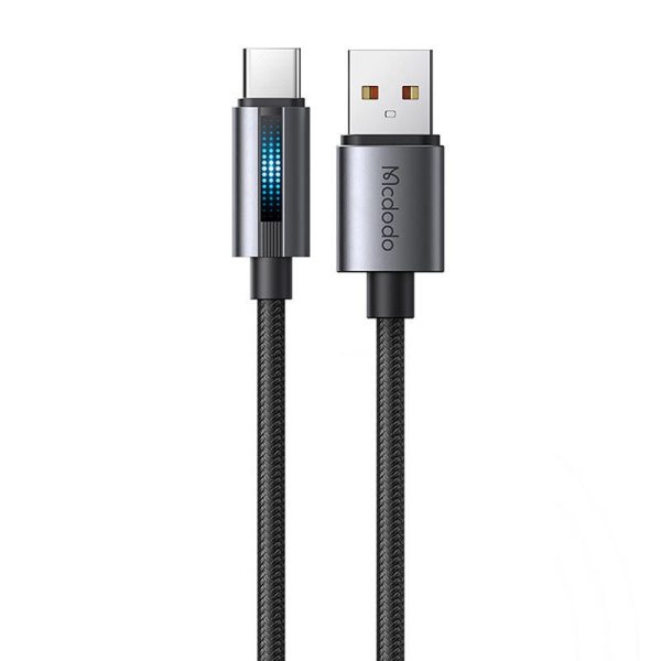 Mcdodo CA-5180 USB-A to USB-C cable, 1.2m (black)