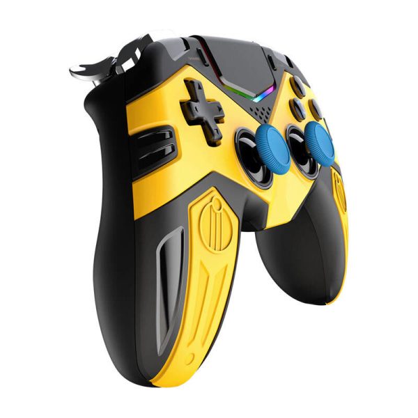 iPega PG-P4019A wireless controller / GamePad PS4 touchpad (yellow)