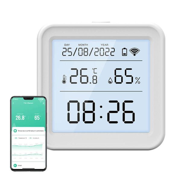 Smart temperature and humidity sensor WiFi Gosund S6 LCD Tuya