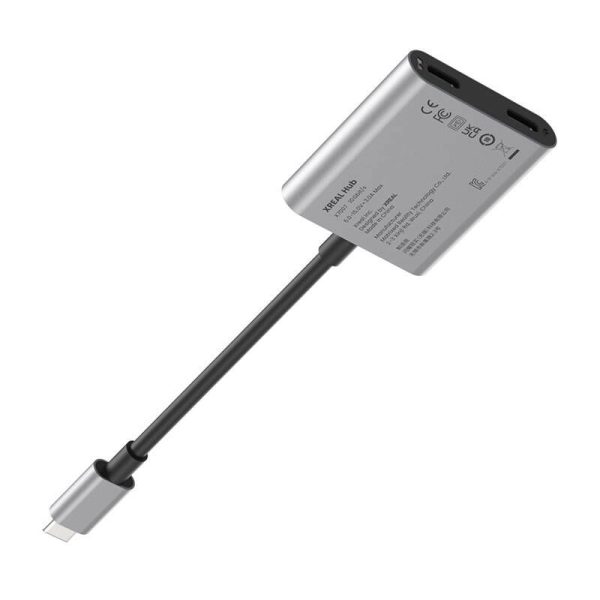 XREAL HUB charging adapter