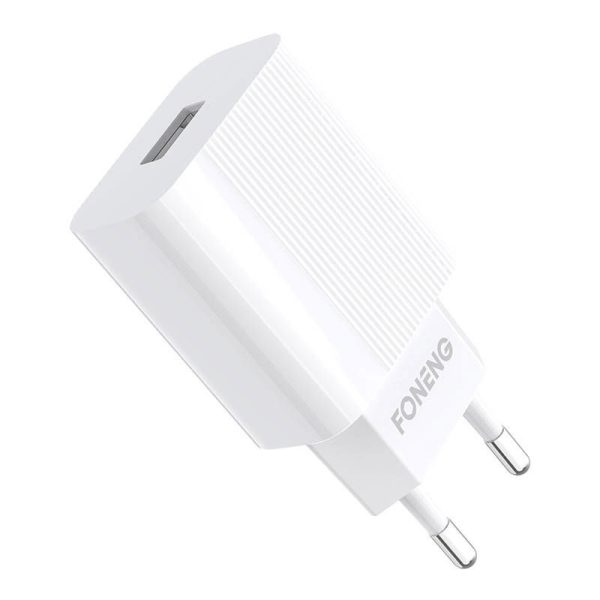 Charger Foneng EU28 2.4A + USB-A to Lighning cable