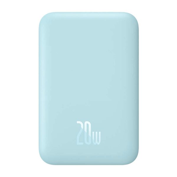 Powerbank Baseus Magnetic Mini 6000mAh, USB-C  20W MagSafe (blue)