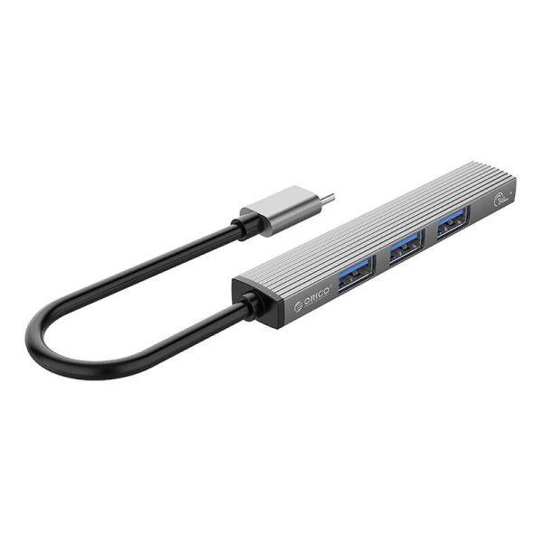 Orico USB to USB 3.0 + 3x USB 2.0 Hub Adapter (gray)