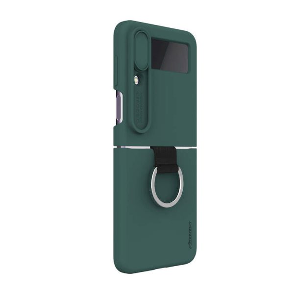 Etui Nillkin CamShield Silky Samsung Galaxy Z Flip 4 5G (zielony)