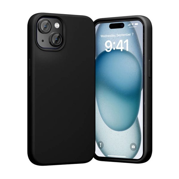 Vention KUFB0-10 Silicone Case for iPhone 15 (black)