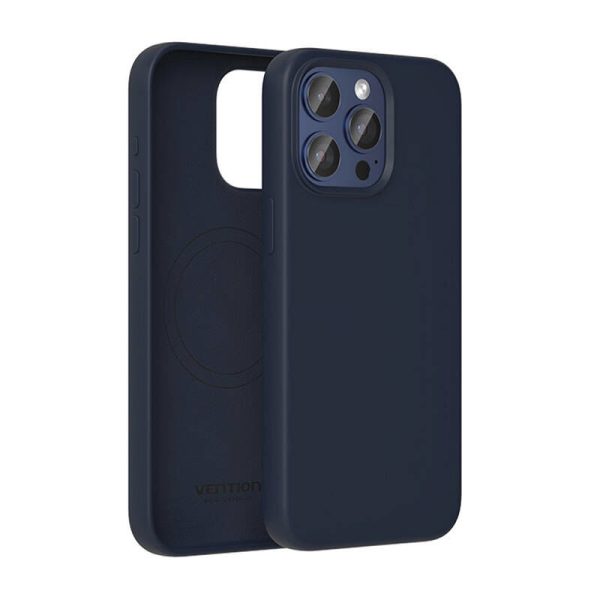 Vention KUFL0-40 Silicone Case for iPhone 15 Pro Max (blue)