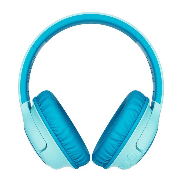 PowerLocus Bobo wireless headphones for kids (blue)