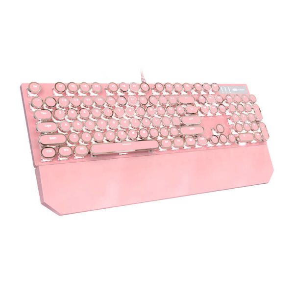 MageGee MK-STORM wired keyboard (pink)